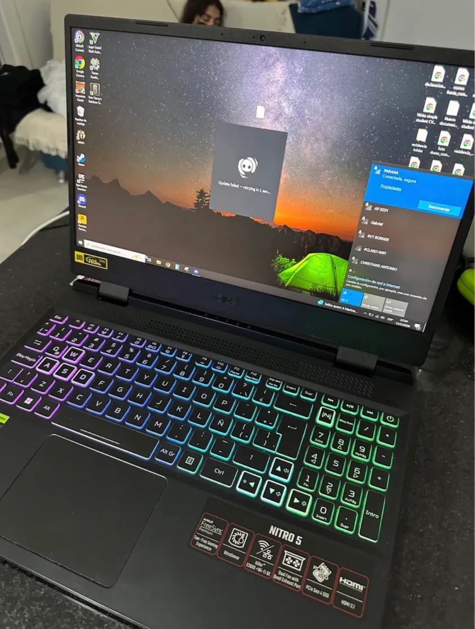Notebook gamer Acer Nitro 5  - Foto 5