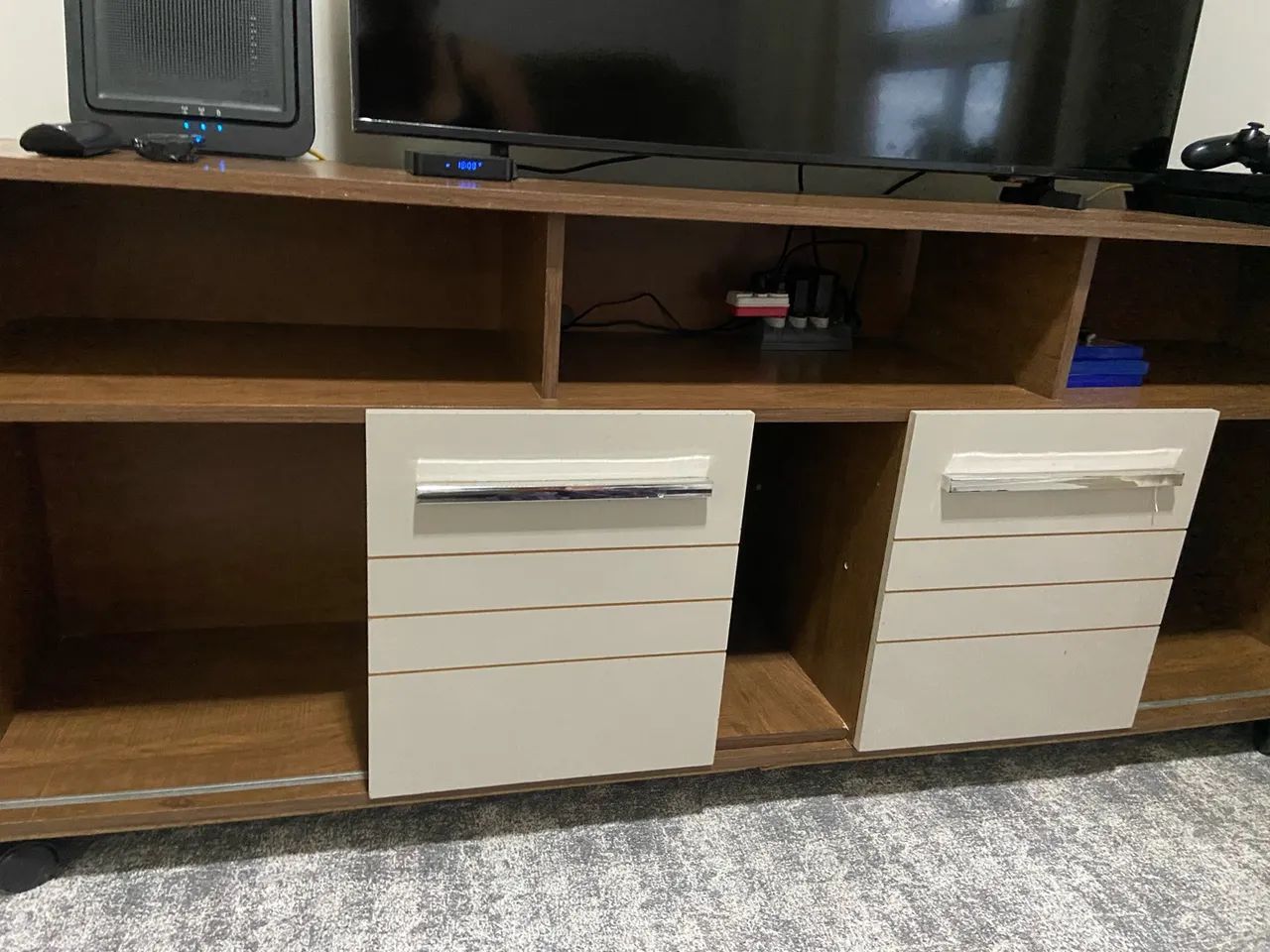 Rack para TV com rodinhas - Foto 2