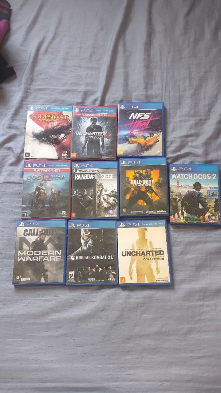 Jogos ps4 