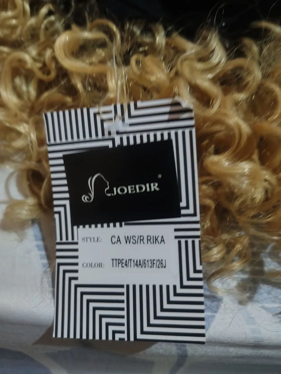 Wig ombré hair Loira - Foto 3
