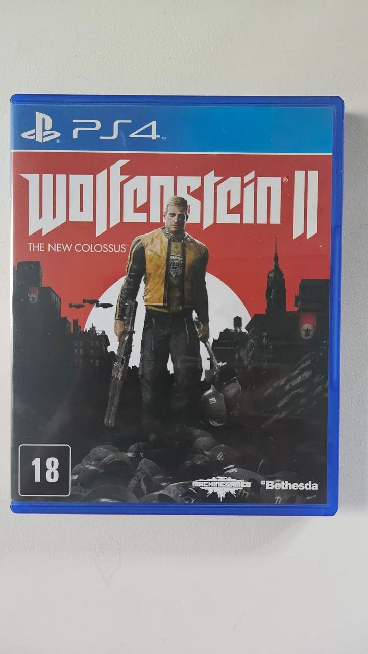 Wolfenstein II Ps4 original seminovo