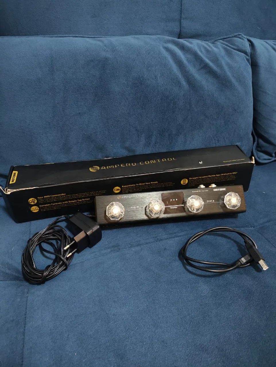 Controlador Midi Ampero Control serve em Fractal Nano cortex line 6 e etc - Foto 2