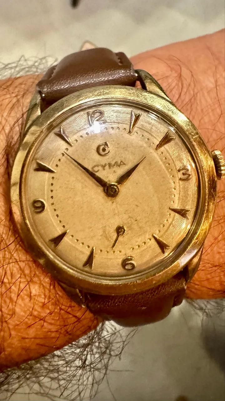 Relógio Vintage Cyma