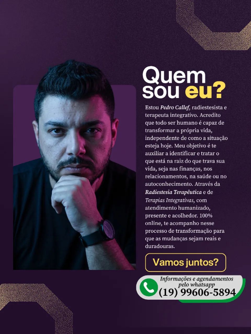 Radiestesia Terapêutica & Terapias Integrativas 