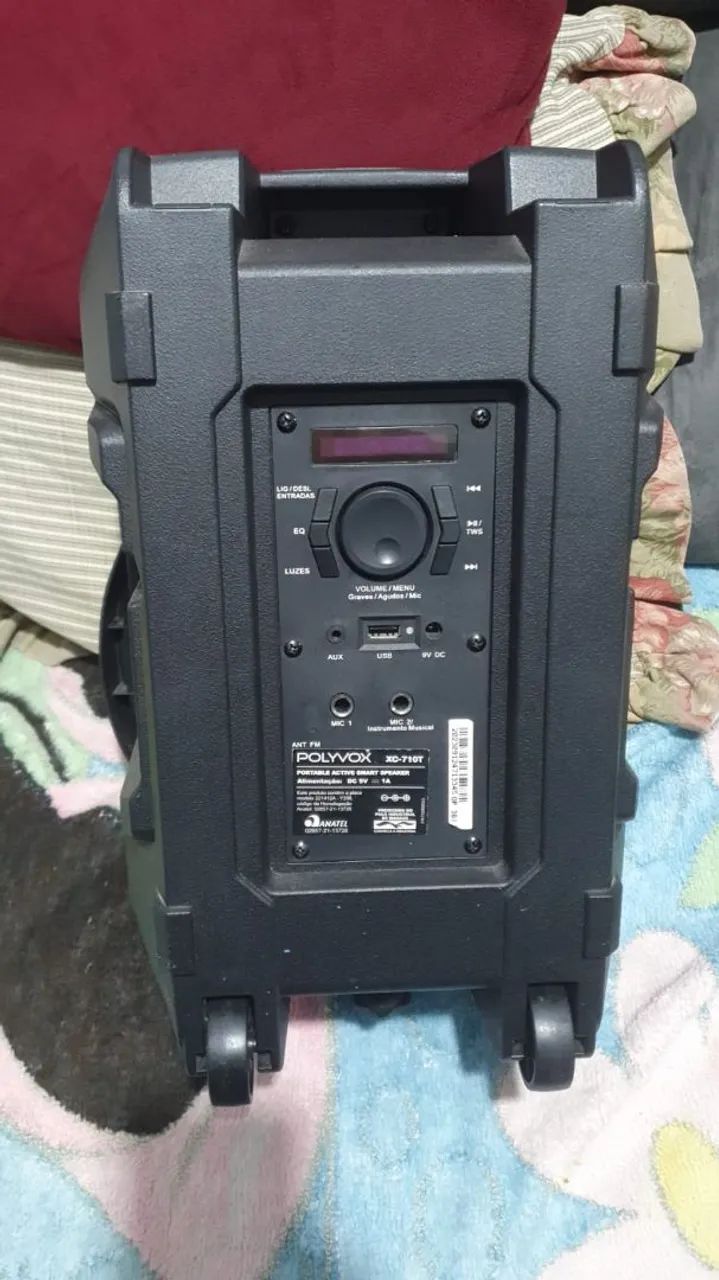 Caixa de som Bluetooth Polivox 300rms forte  - Foto 2