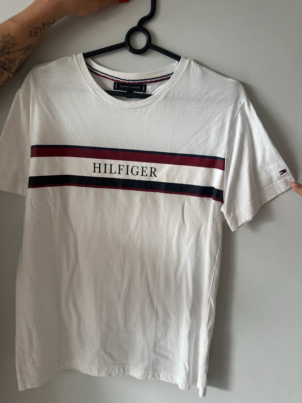 Camisa Branca Tommy hilfiger P
