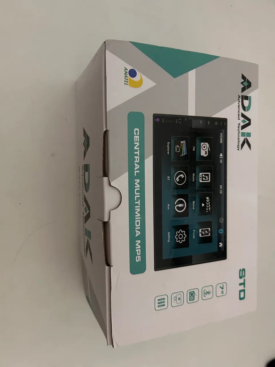 Central Multimídia 7 polegadas 