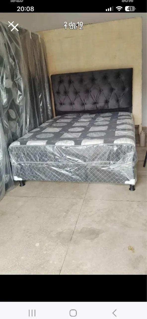 Cama box de casal novas  - Foto 3