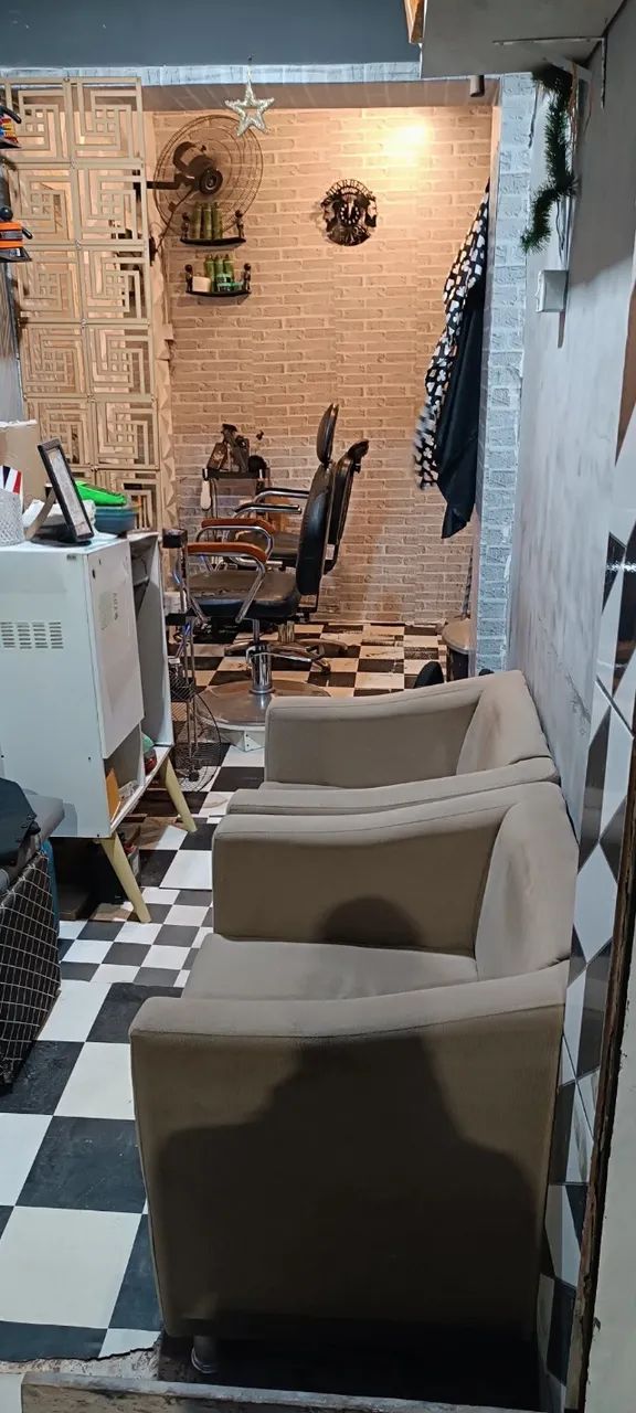 Móveis de barbearia completa  - Foto 2