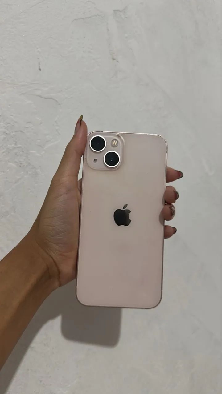 iPhone 13 128gb rose com caixa - Celulares e Smartphones