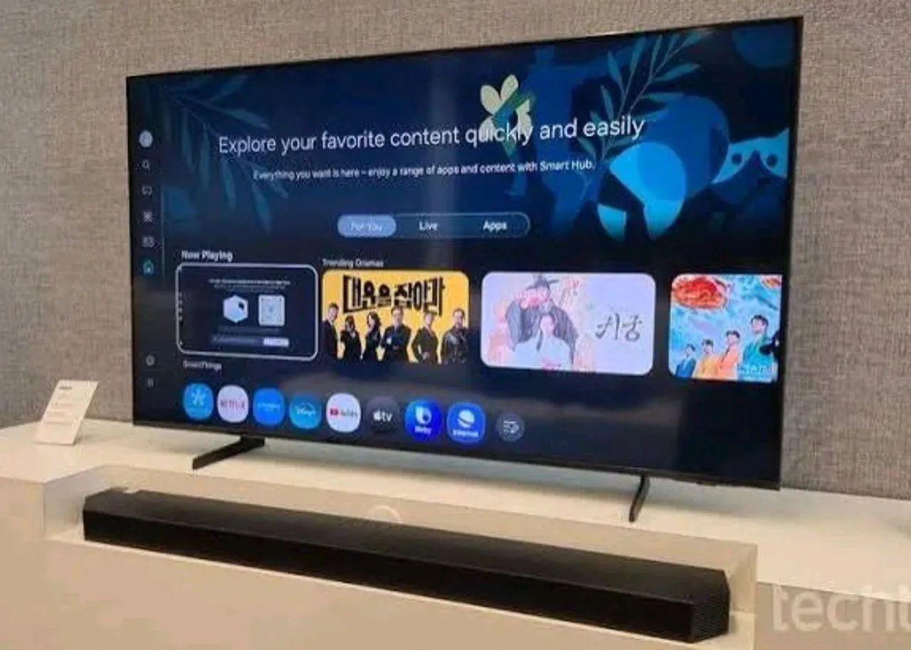 Vendo tv Samsung 65 polegadas 4k zera - Foto 2