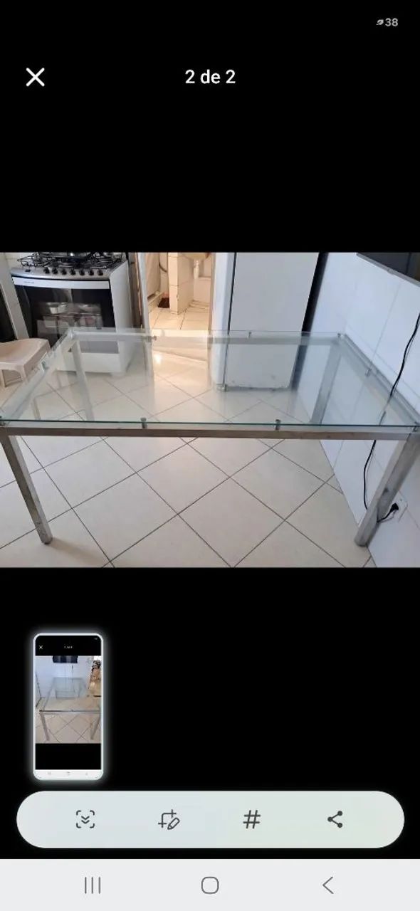 Mesa de Vidro - Foto 2