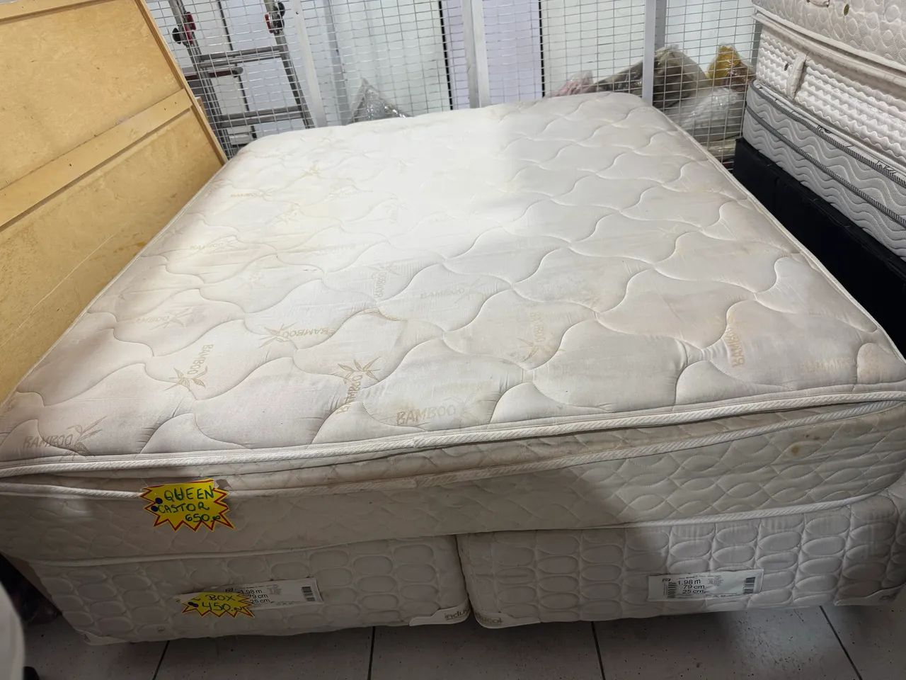 Colchao casal queen size castor bamboo
