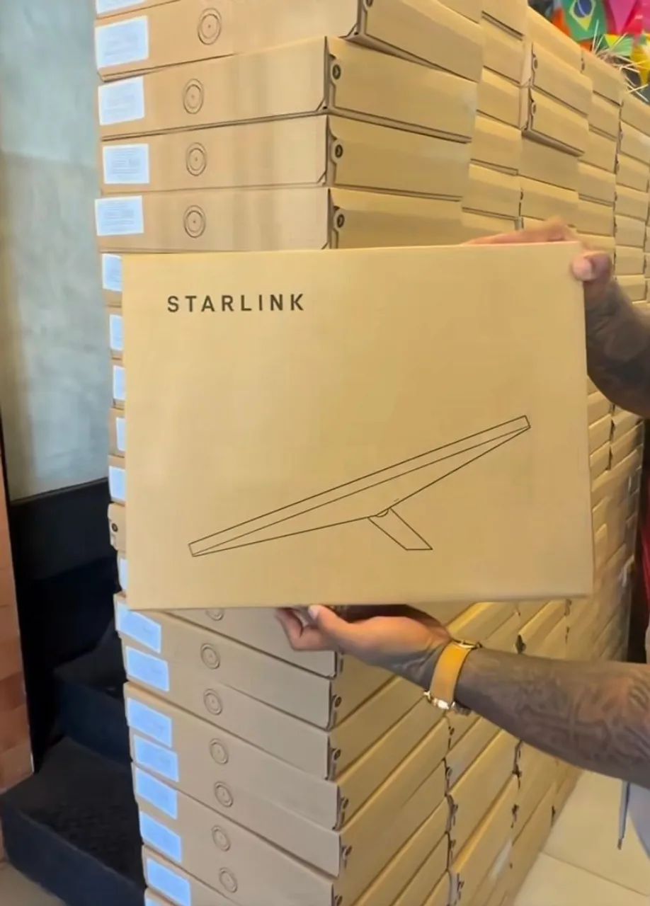 STARLINK MINI NOVA LACRADA - INTERNET VIA SATÉLITE  - Foto 4