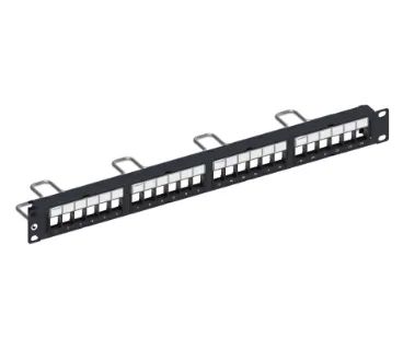 Patch Panel Descarregado 19 / 24p p/ Jack sl sem os Keystones 