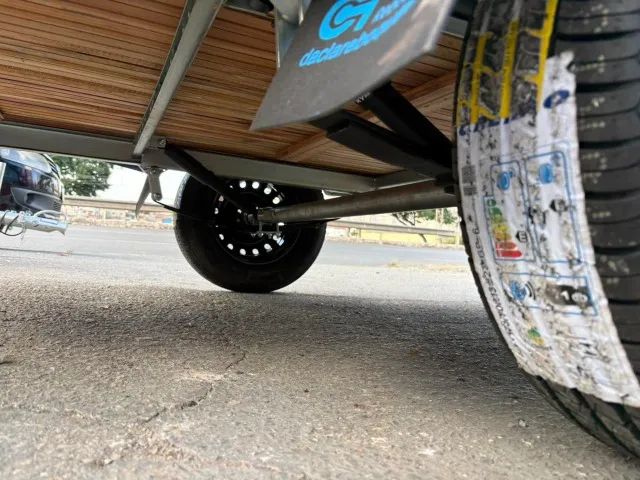 Carretinha 2,20x1,30x0,50 - À PRONTA ENTREGA - 100% NOVA - Foto 3
