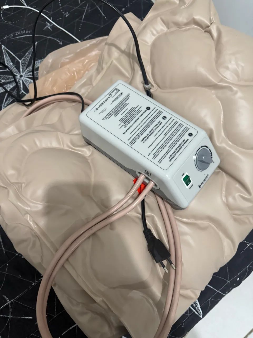 Colchão pneumático com bomba e capa 