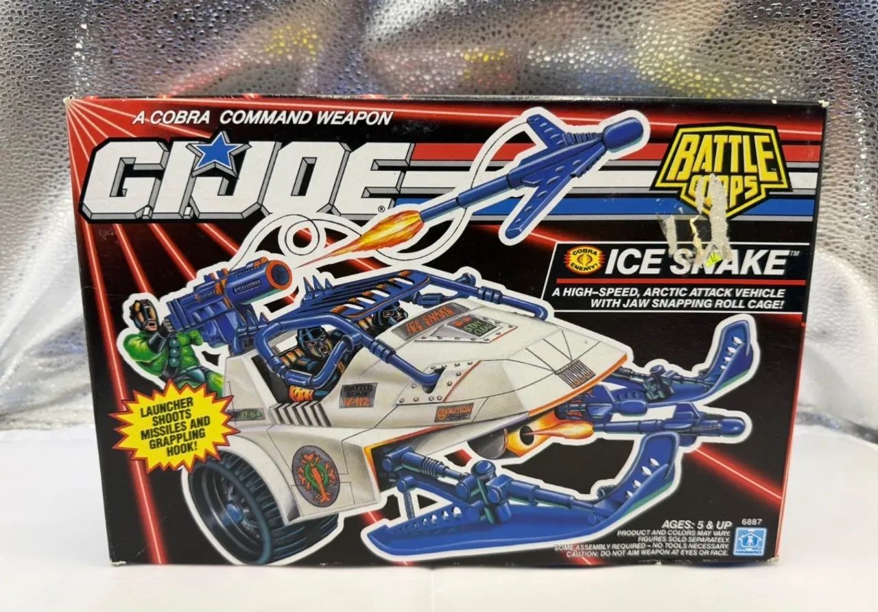 Gi Joe Cobra Ice Snake comandos em ação - Hobbies e coleções