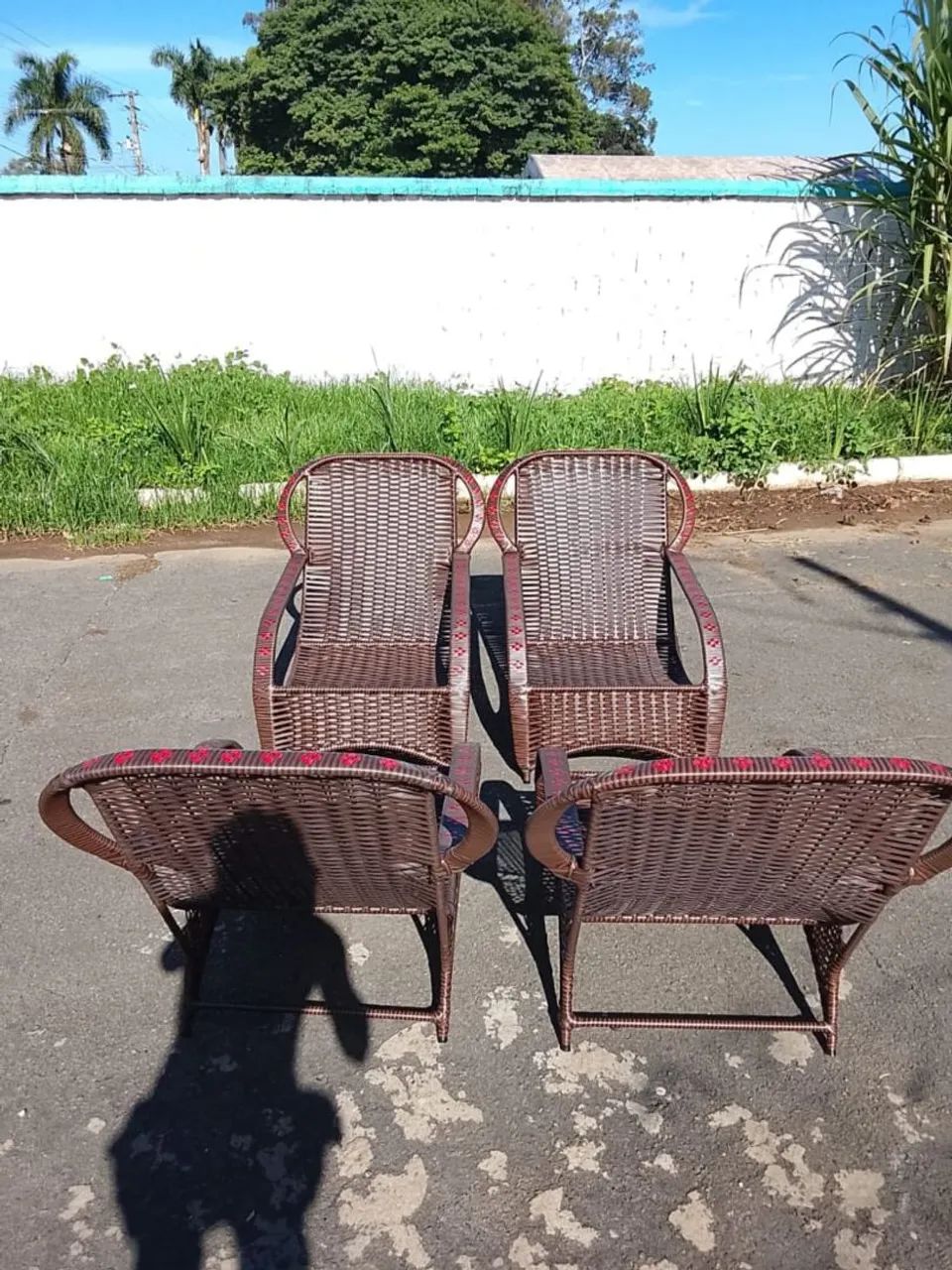 Jogo de 4 Poltronas jardim baixa  - Foto 5