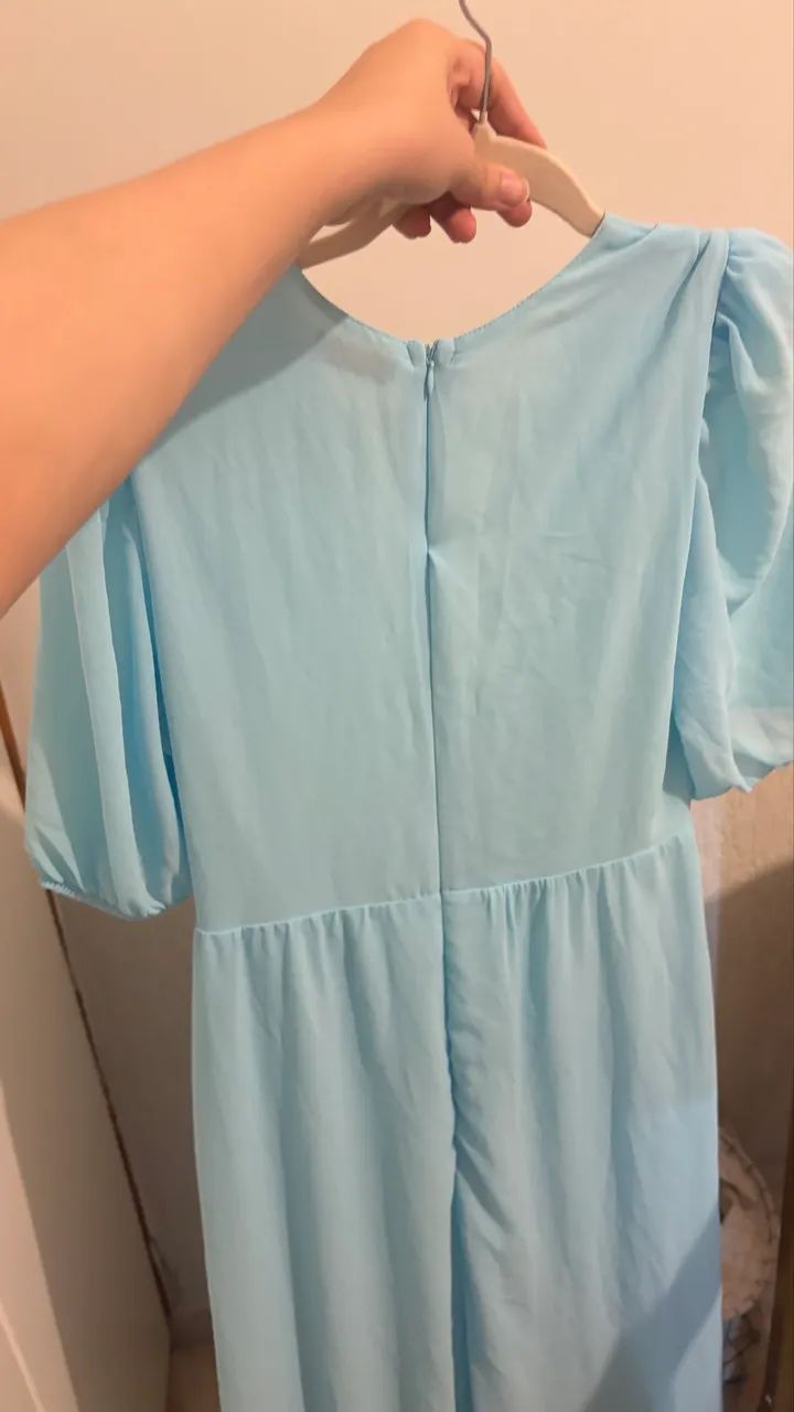 Vestido azul novo 