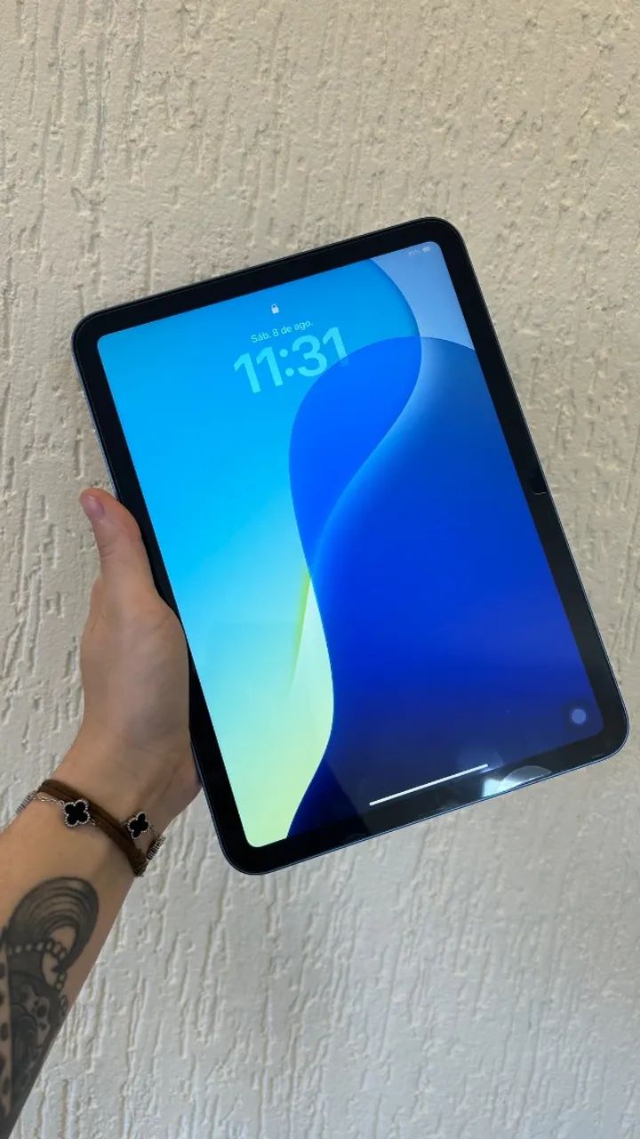 iPad 10 Geração 64gb Azul + Caneta - Foto 2