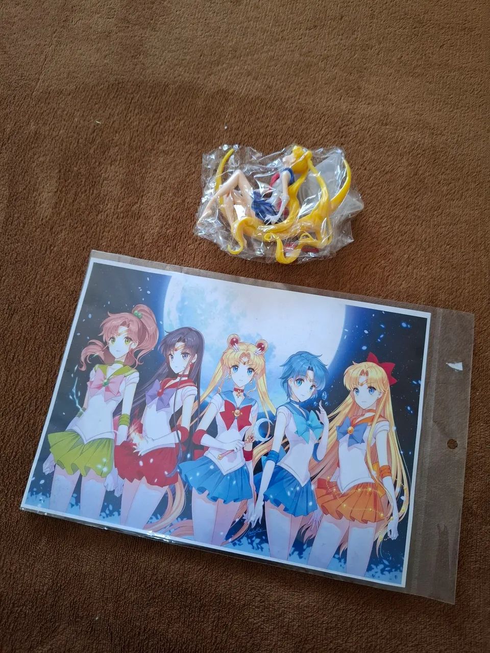 Action Figure boneca Sailor Moon Serena + pôster - Foto 3