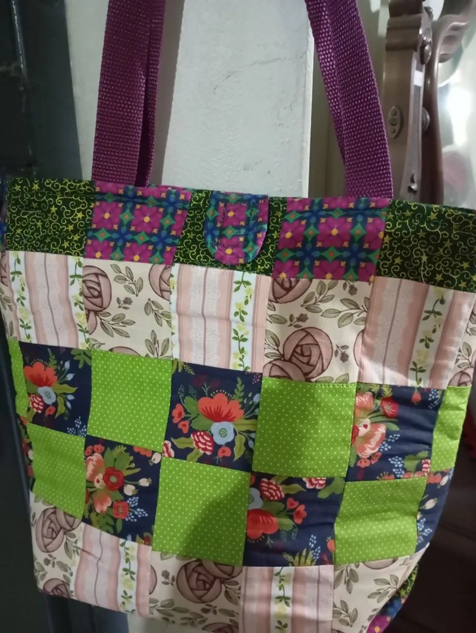 Bolsa tecido artesanal - Foto 2
