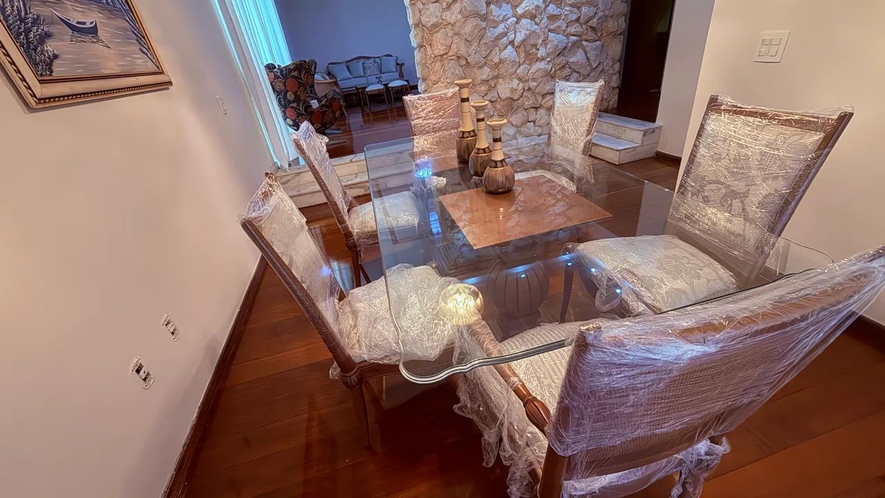 MESA DE JANTAR PARMA IMPÉRIO COM APARADOR  - Foto 3