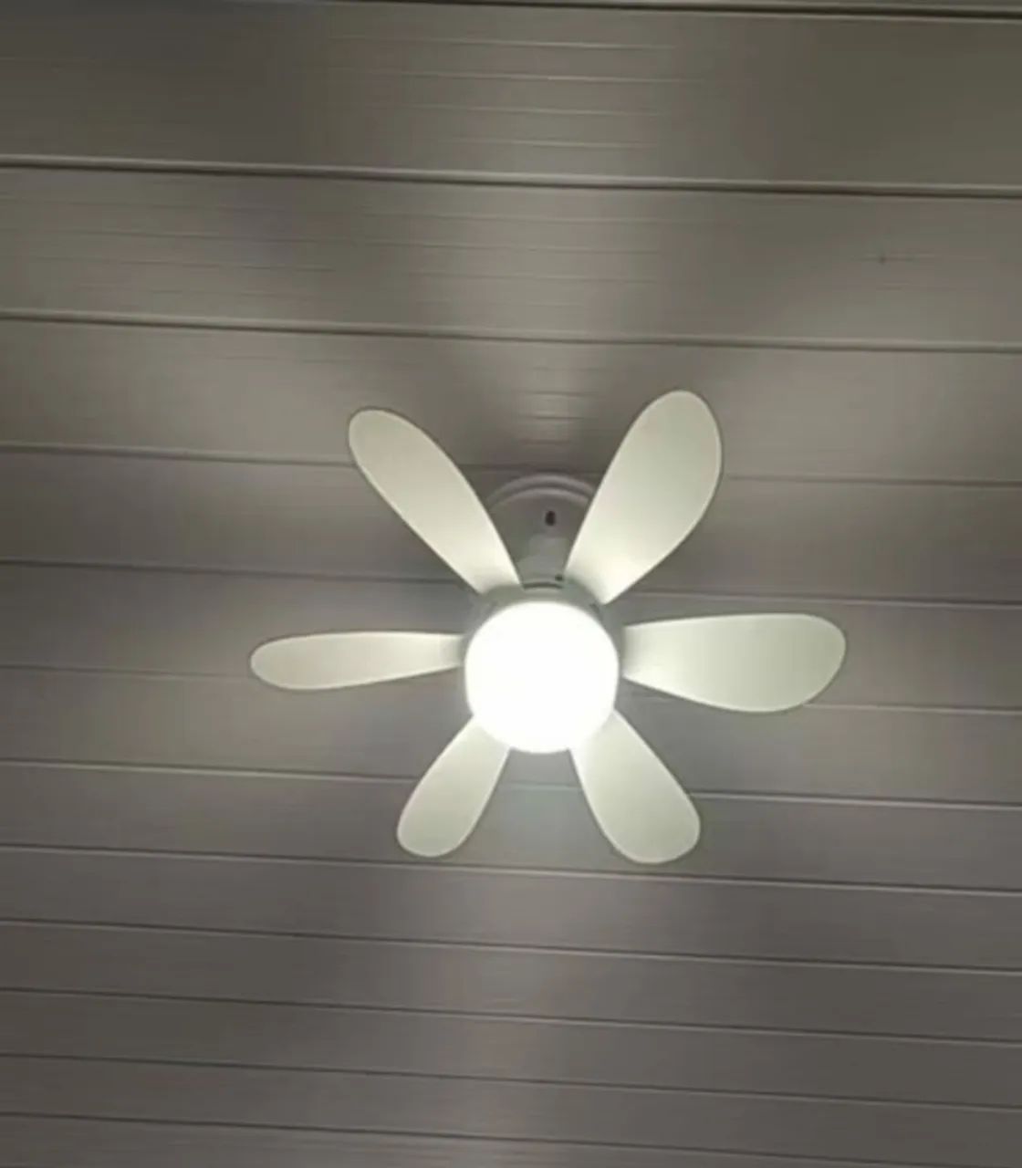 Ventilador de teto luz led - Foto 5