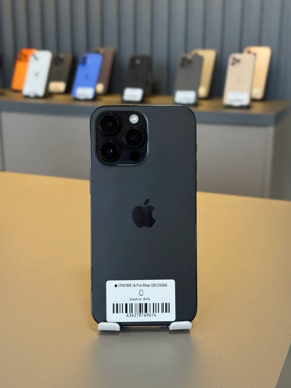 iPhone 14 Pro Max 128gb Preto CHIP FÍSICO E E-SIM - Celulares e