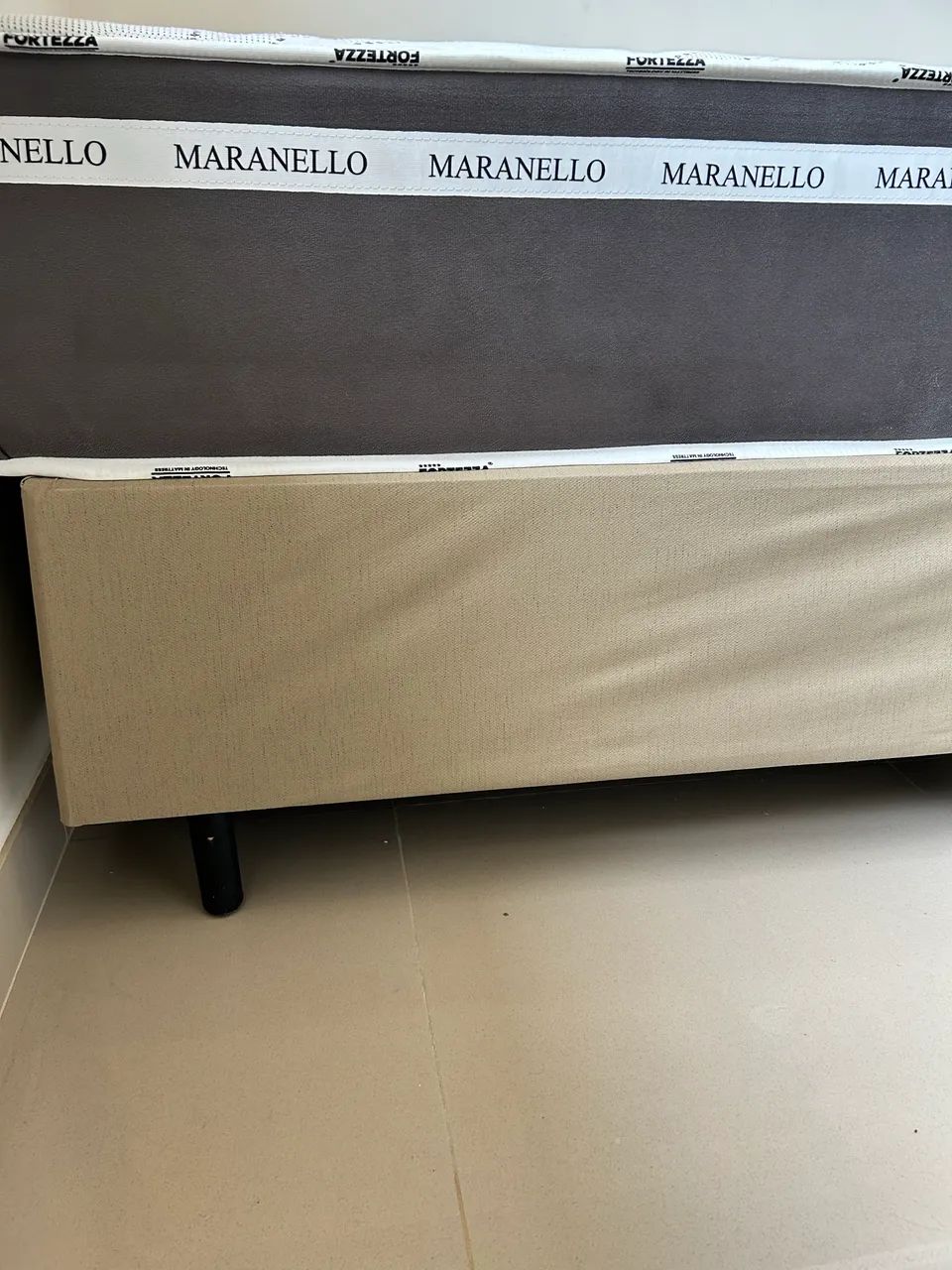 Cama Box Solteiro + Colchão Fortezza Maranello - Foto 5