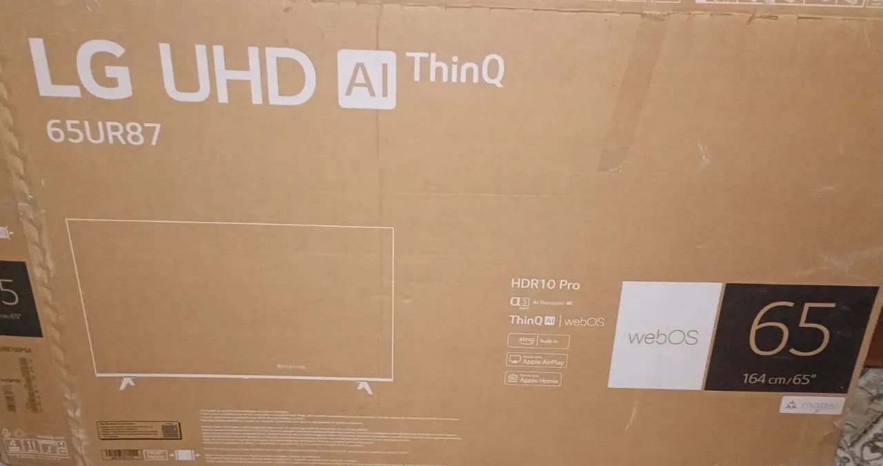 Vendo tv LG 65 polegadas+rack(Tv até 70 polegadas) - Foto 2