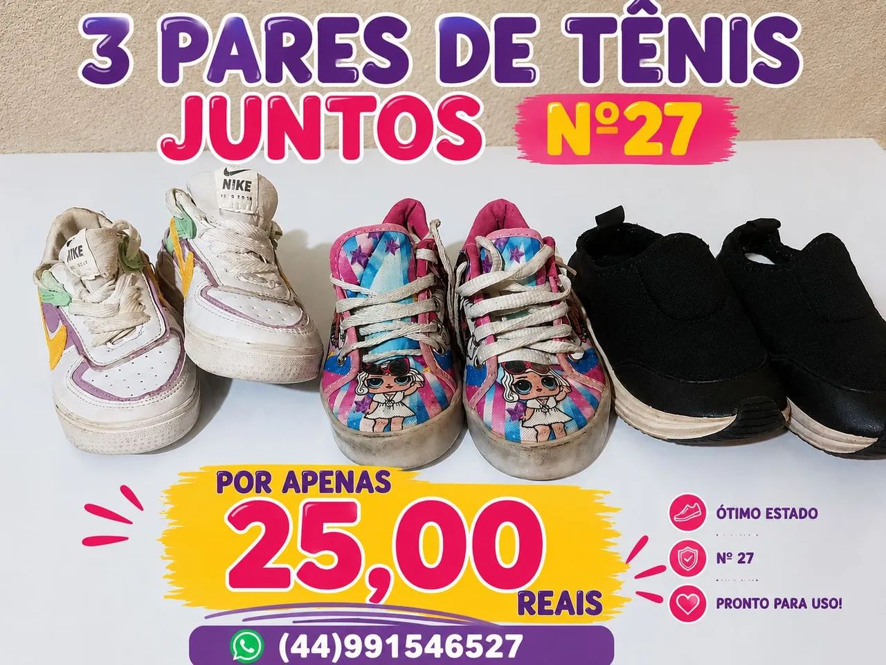 Tênis infantil 