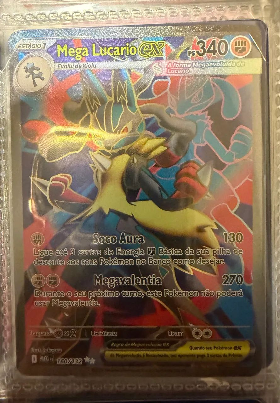 Card Pokémon Mega Lucario EX