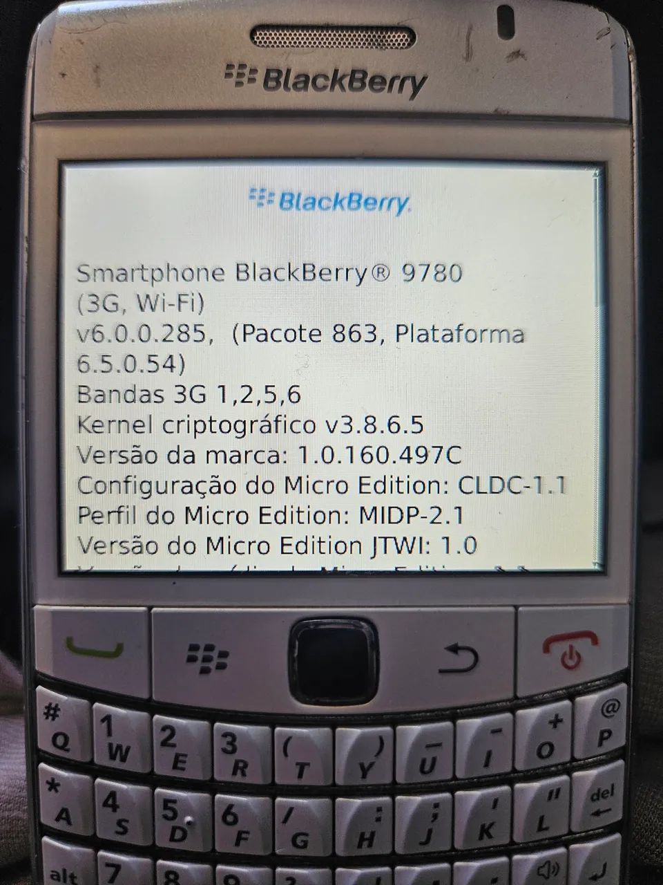 BlackBerry Bold 9780 raro 100% funcionando  - Foto 3