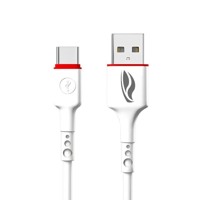 Cabo Cel C3Tech USB-C 1M 3A CB-C100WH - WZetta