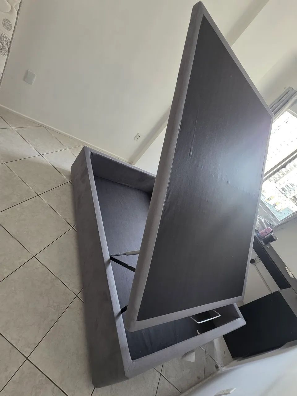 Base box de cama de casal - Foto 2