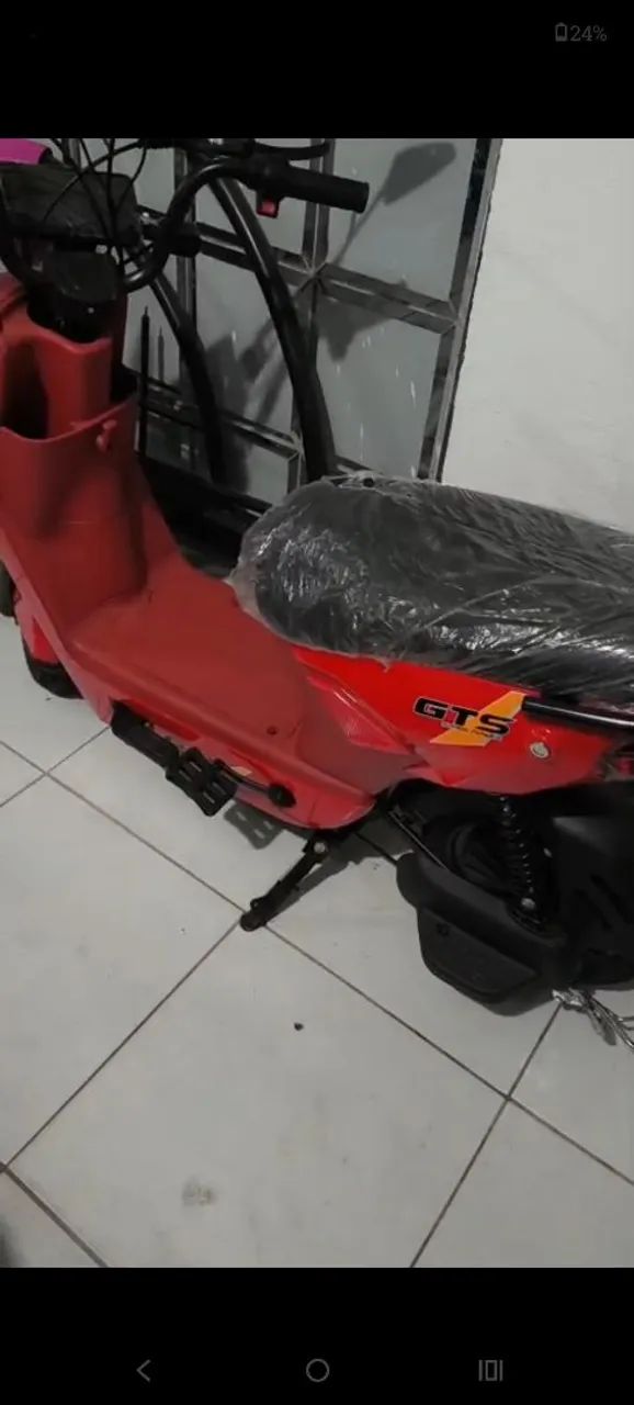 Bicicleta Elétrica Estilo Scooter 