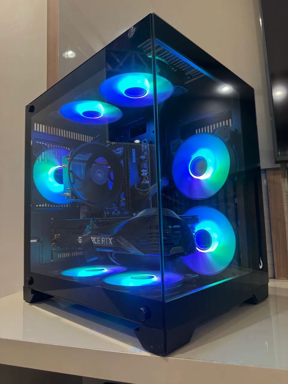 PC Gamer Ryzen 5 5500 + RTX 3070Ti novo com garantia - Em até 18x - Foto 5