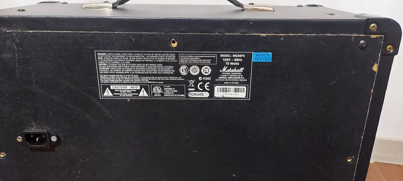 Marshall MG30 Fx - 12 polegadas - Foto 4