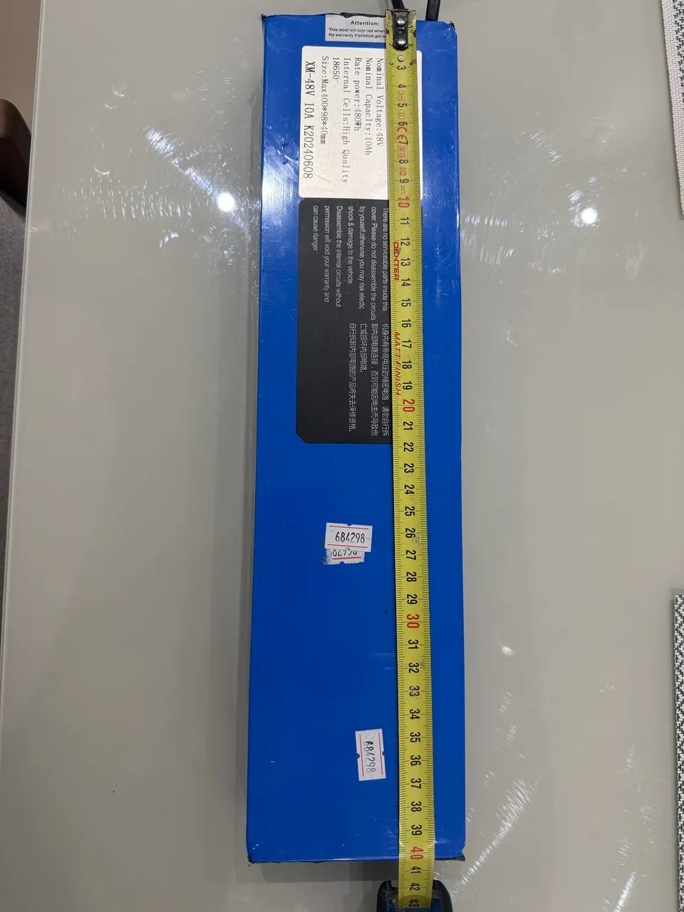 Bateria 48V 10Ah - 480Wh para bicicleta elétrica / veículo elétrico - Foto 2
