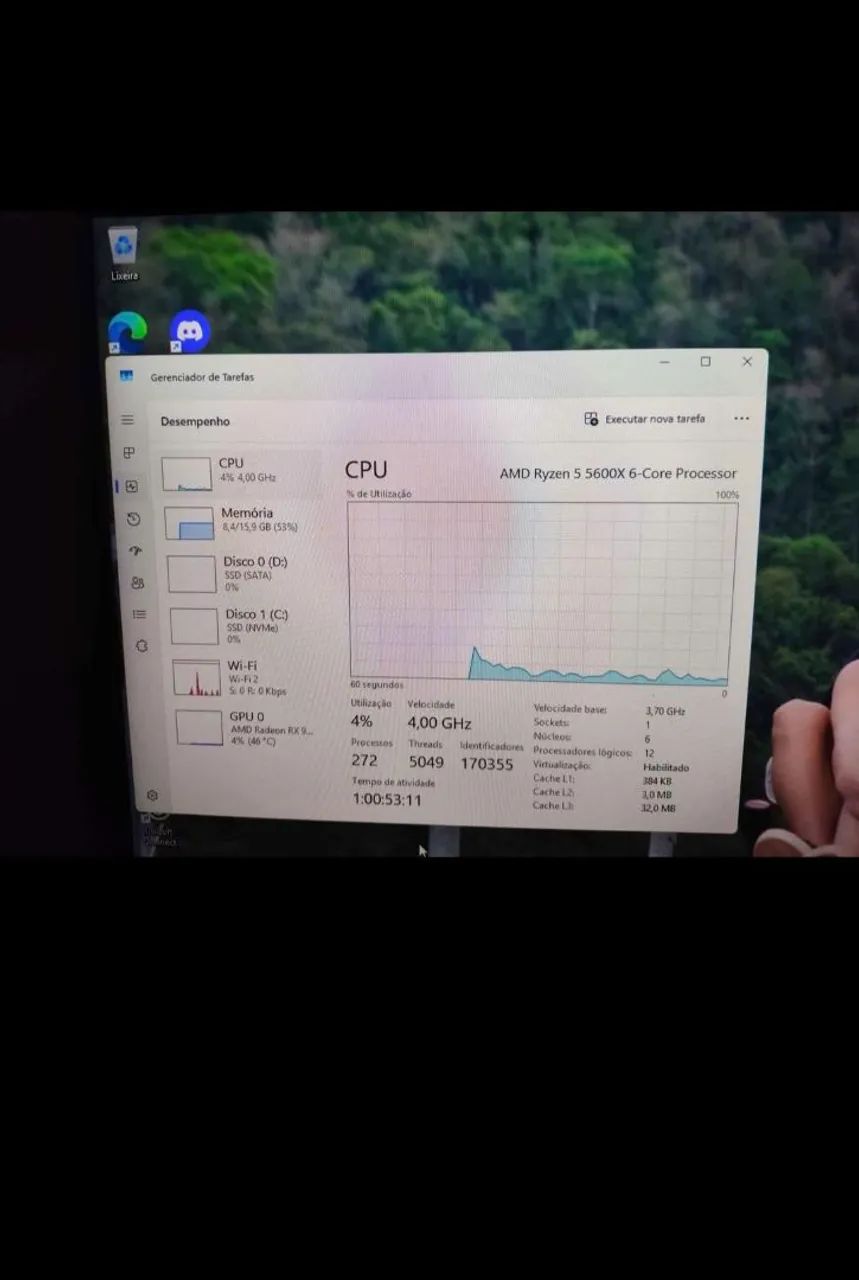 Processador AMD Ryzen 5 5600x - Foto 2