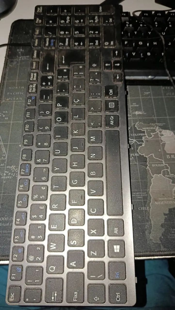 Teclado Original Notebook Sony Vaio SVE15 (ABNT2 com Ç)