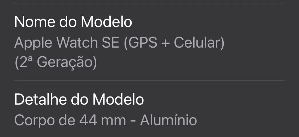Apple Watch SE (GPS + CELULAR) 44mm. 2 Geração - Foto 5
