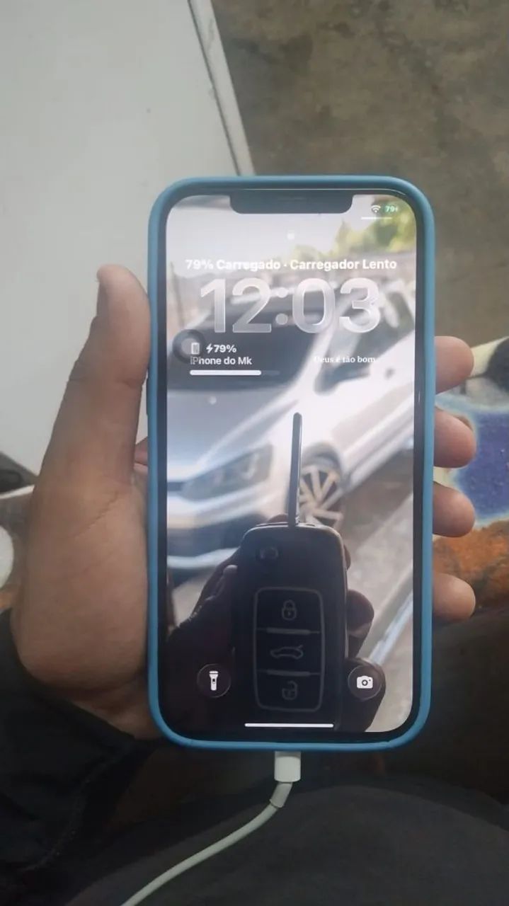 iPhone 12 pro Max 77 %da saúde da bateria bem conservado - Foto 3