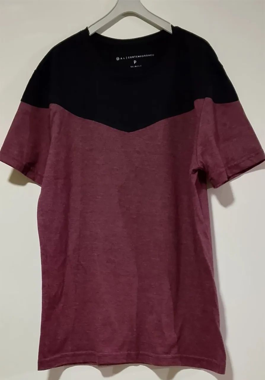 Camisetas slim, tamanho P  - Foto 3