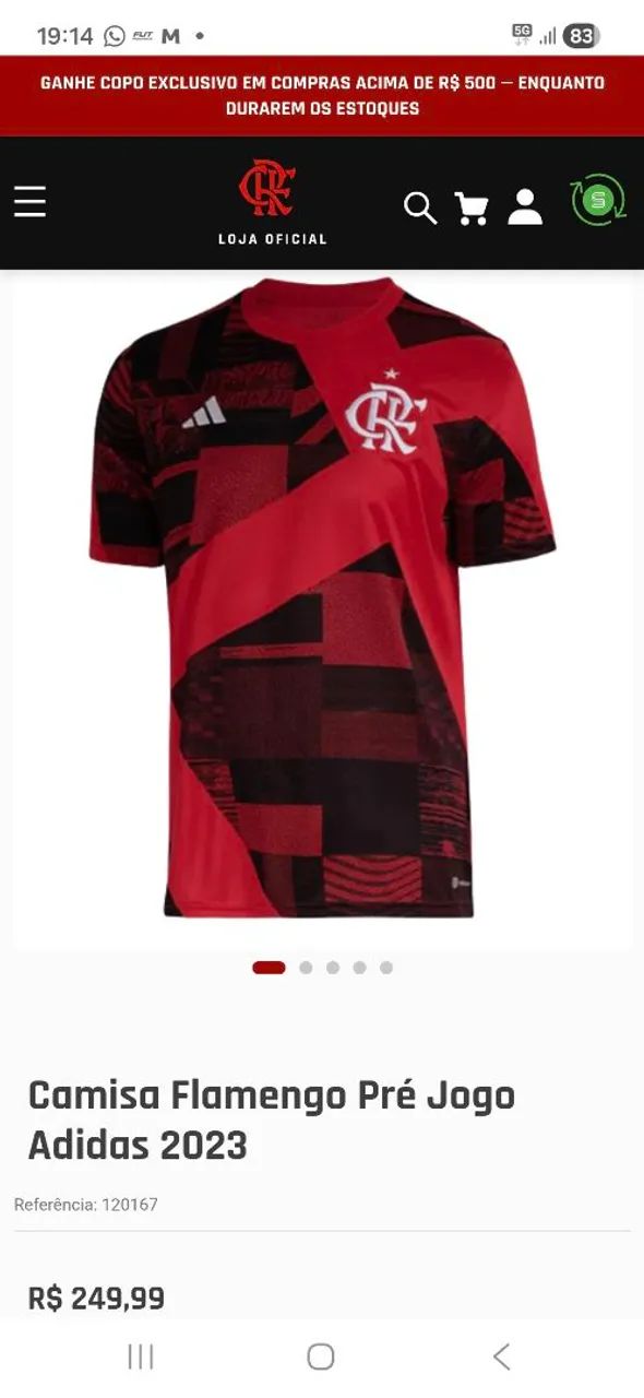 Camisa flamengo oficial  - Foto 2