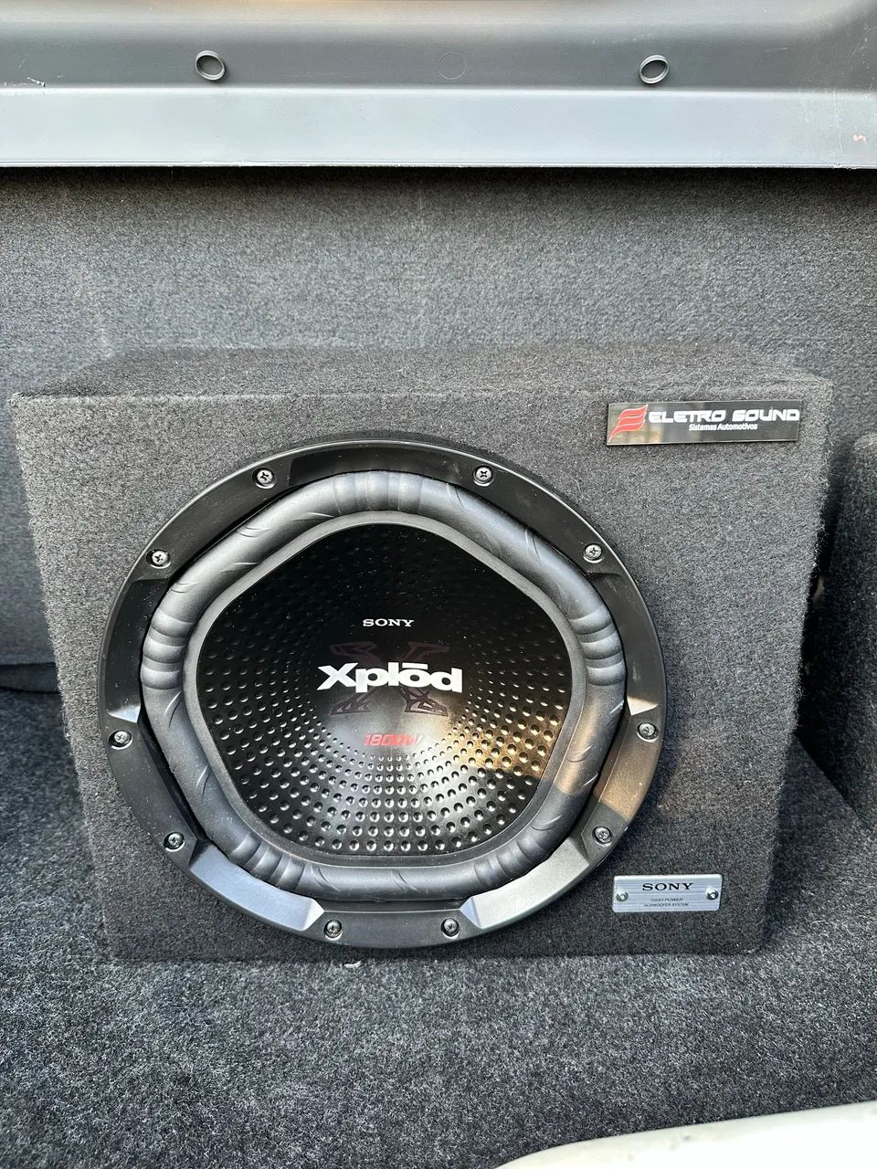 Caixa Subwoofer Sony Xplod + Módulo Falcon - Foto 4