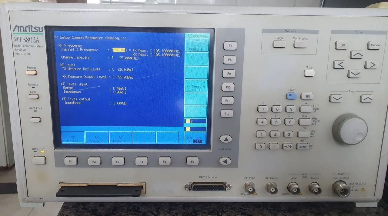 Monitor de serviço Anritsu MT-8802a  - Foto 2