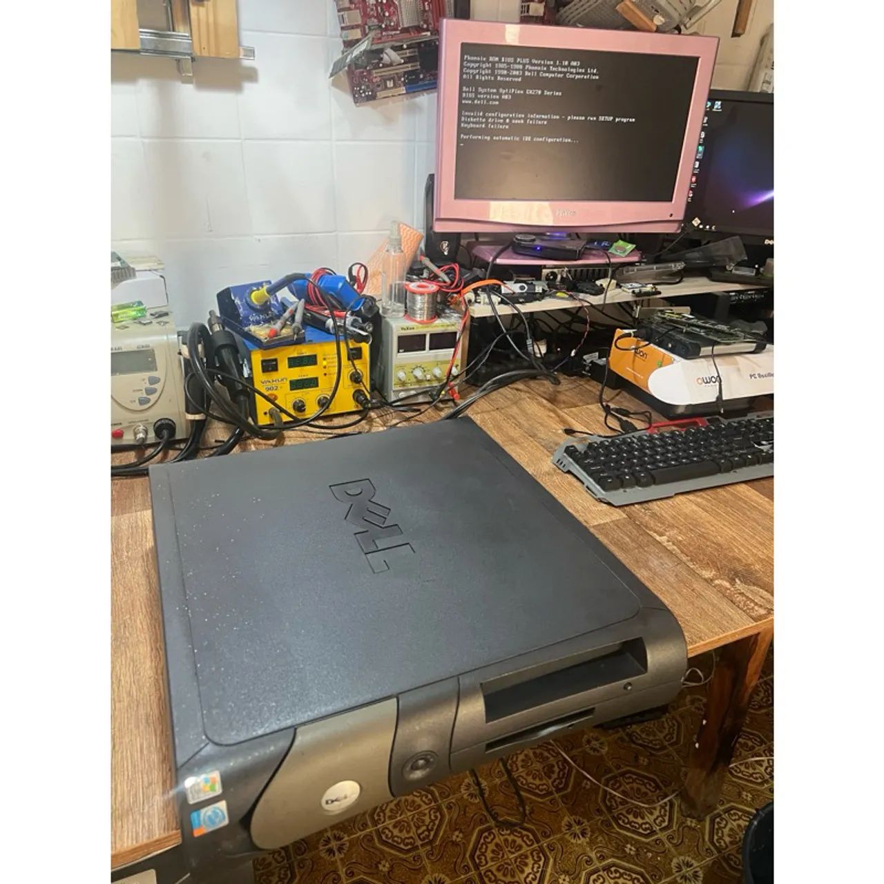Antigo Dell Optiplex GX270 Funcionando